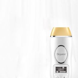 Home Painless IPL Laser Hair Removal Instrument (Option: Gold Black screen-UK)