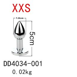 Stainless Steel Thread Removal Butt Plug (Option: XXS Separate Removal Plug)