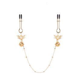 Bell Nipple Clip Clitoris Clip For Women (Option: Willow leaf style)
